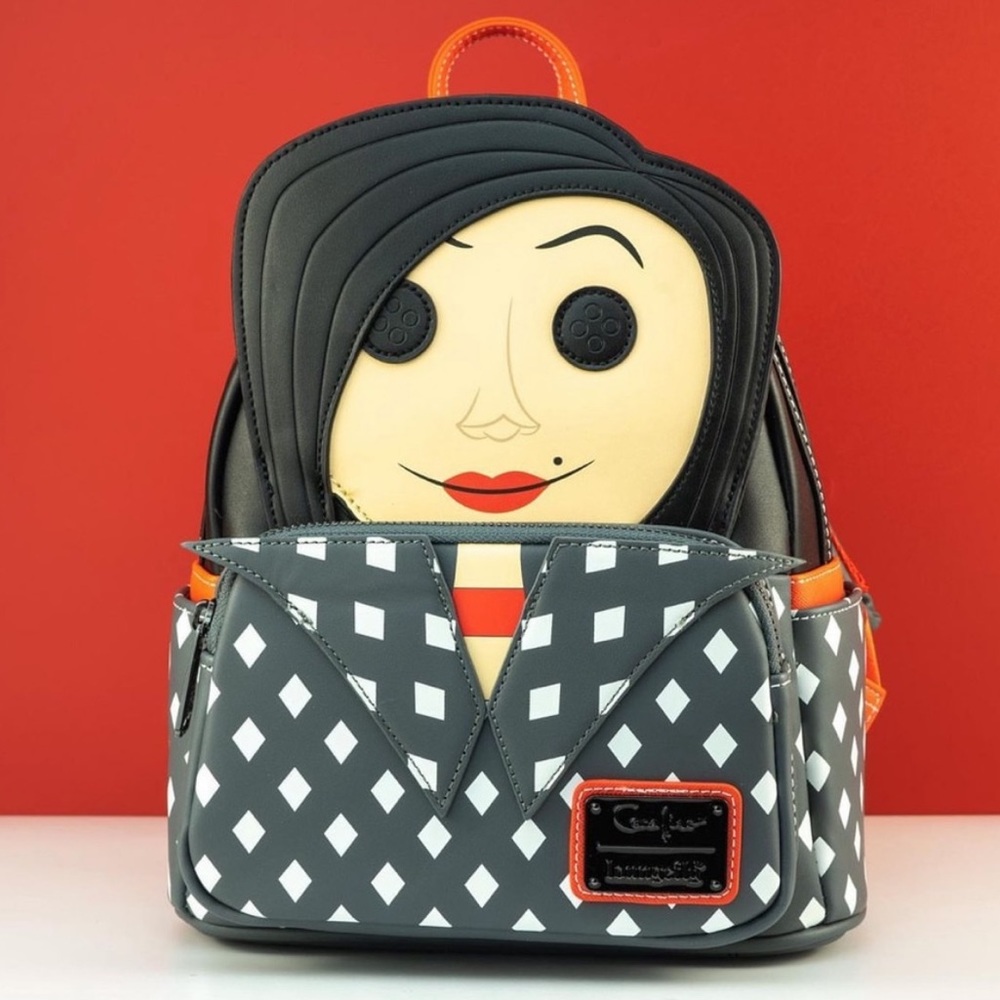 Exclusive Loungefly Coraline the Other Mother Cosplay Mini Backpack